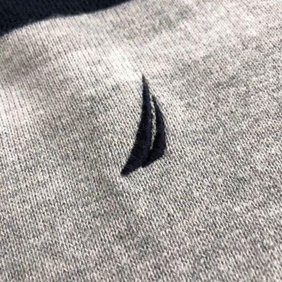 Nautica 1/4 Zip Lightweight Sweater XL - Picture 3 of 5